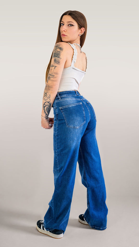 Baggy Blue Jeans
