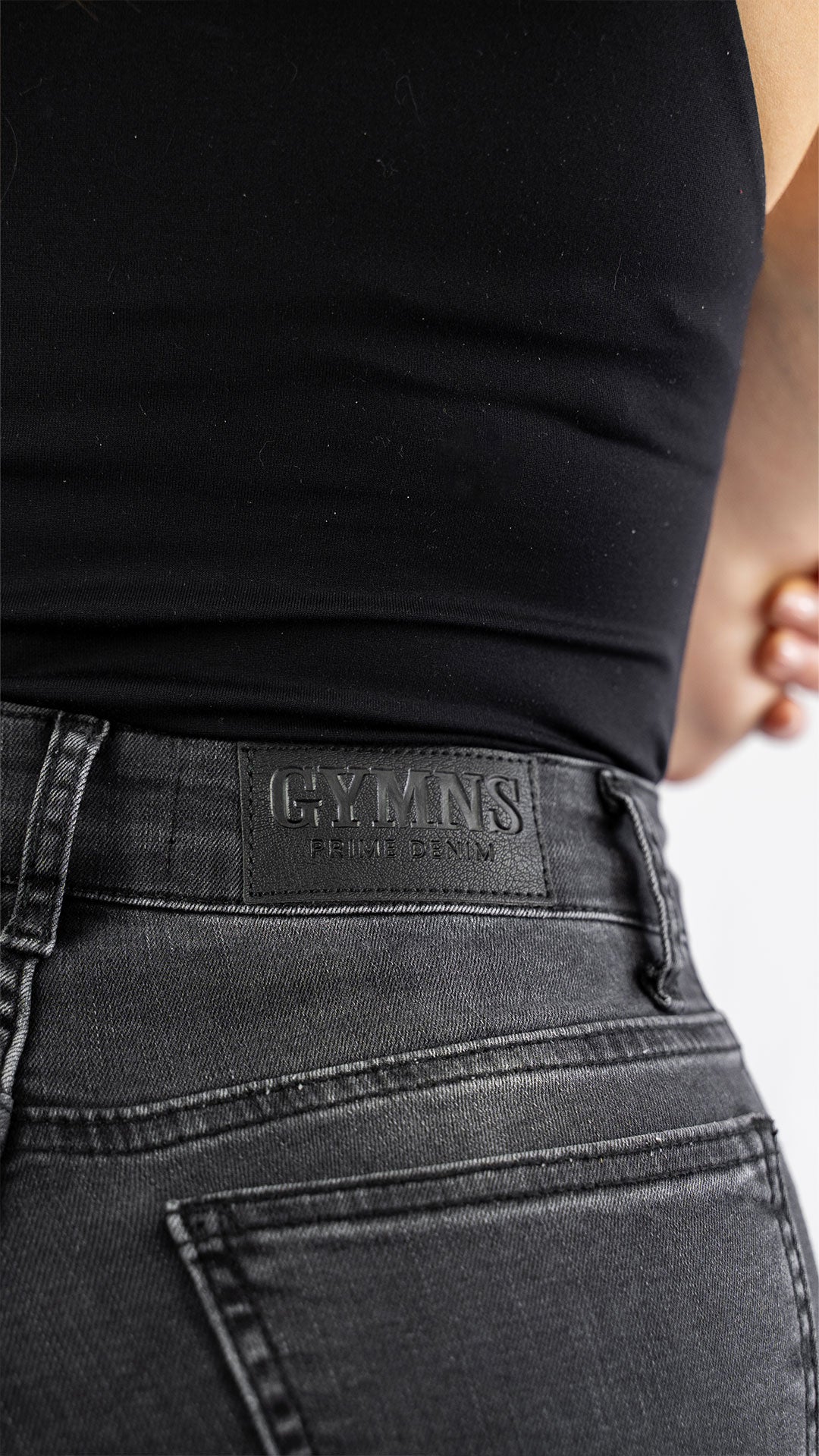 Flared Black Jeans