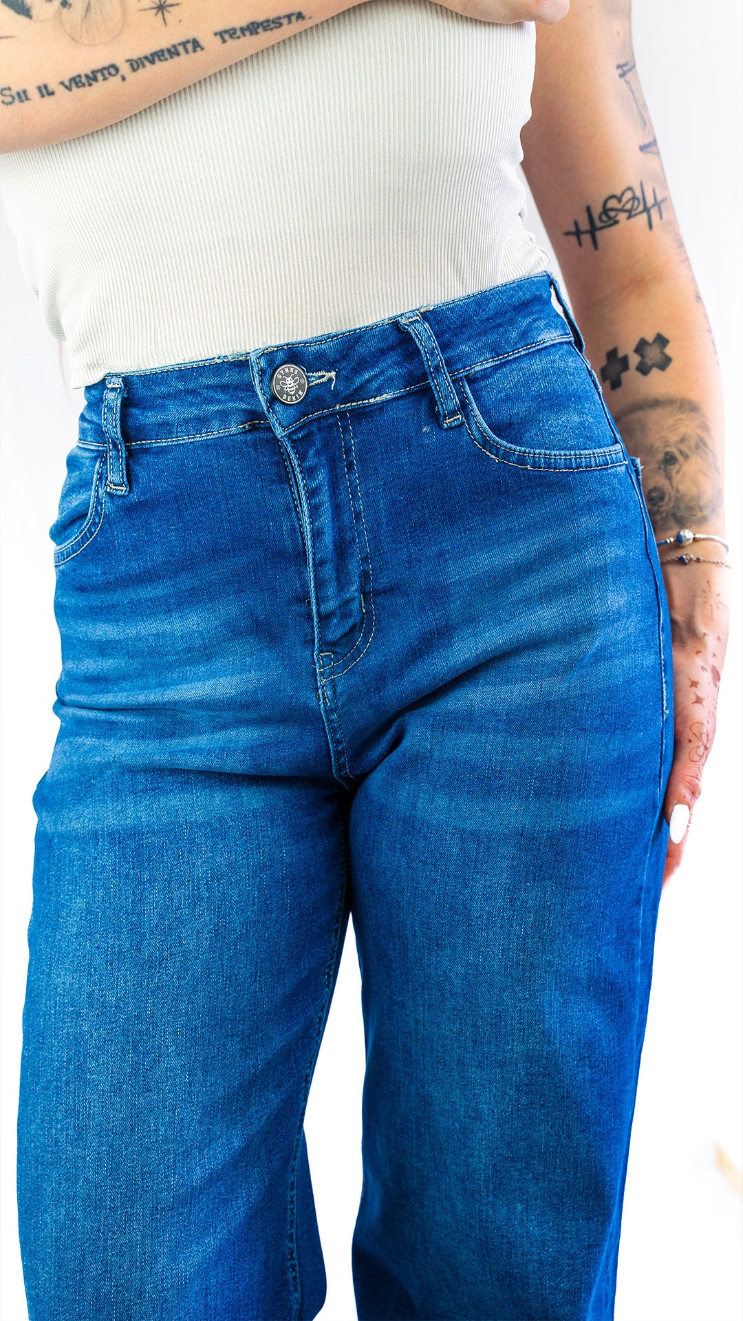Baggy Blue Jeans