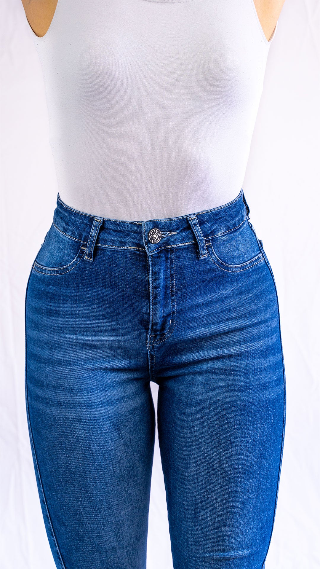 Flared Blue Jeans